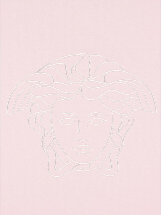 Versace: コットンジャージーブランケット - kids-girls_1 | Luisa Via Roma