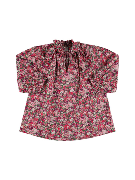 Mipounet: Casilda コットンポプリンシャツ - kids-girls_0 | Luisa Via Roma