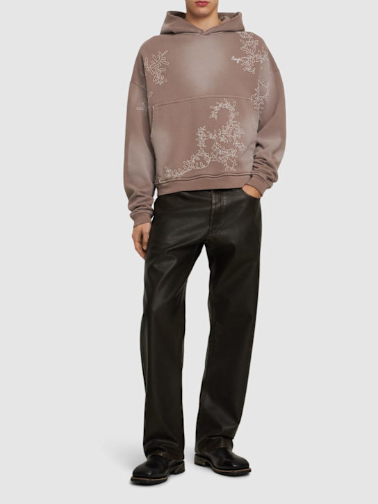 Rough.: Olive Diffusion hoodie - men_1 | Luisa Via Roma