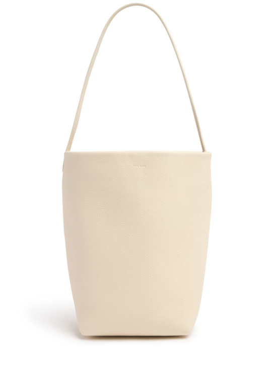 The Row: Medium Lux Park leather tote bag - women_0 | Luisa Via Roma