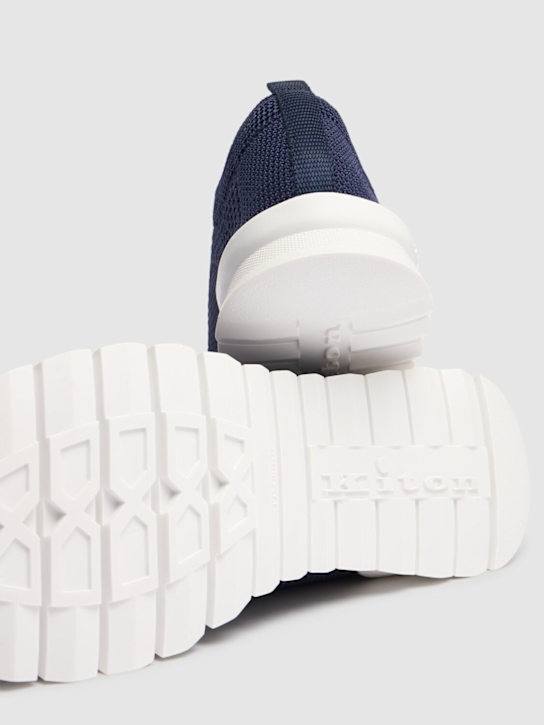 Kiton: Kitted low sneakers - men_4 | Luisa Via Roma