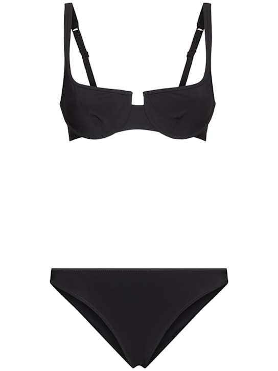 Lido: Cinquantasei bikini set - Black - women_0 | Luisa Via Roma