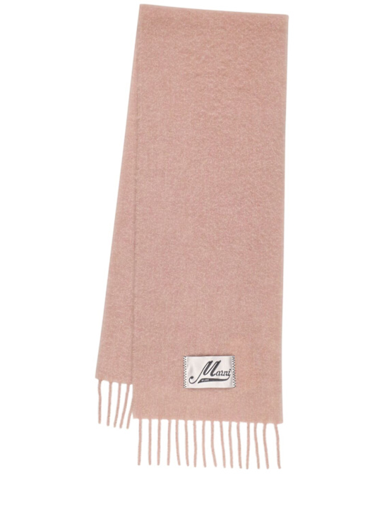 Marni: Brushed alpaca blend scarf - men_0 | Luisa Via Roma