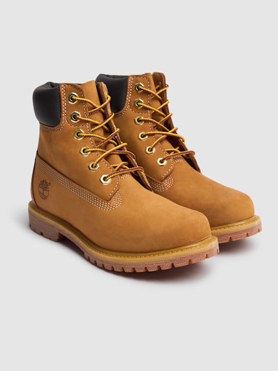 Timberland: 6 inch premium waterproof lace-up boots - women_1 | Luisa Via Roma