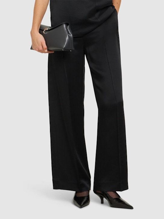 Toteme: 50mm Classic croc embossed slingbacks - women_1 | Luisa Via Roma