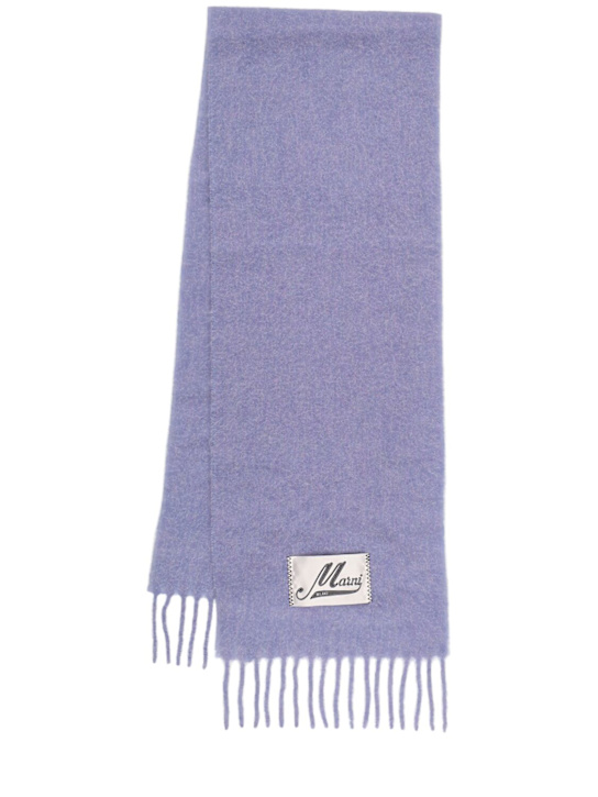 Marni: Brushed alpaca blend scarf - men_0 | Luisa Via Roma