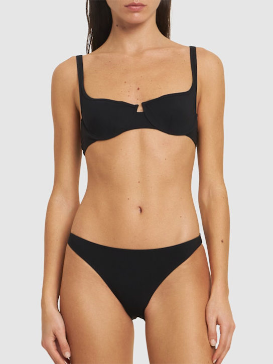 Lido: Cinquantasei bikini set - Black - women_1 | Luisa Via Roma