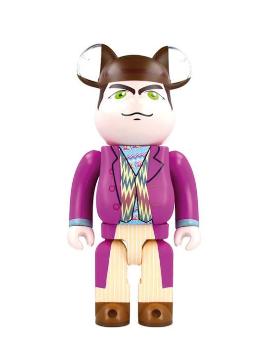 Medicom Toy: Juguete Bearbrick 400% Willy Wonka - Morado - ecraft_0 | Luisa Via Roma