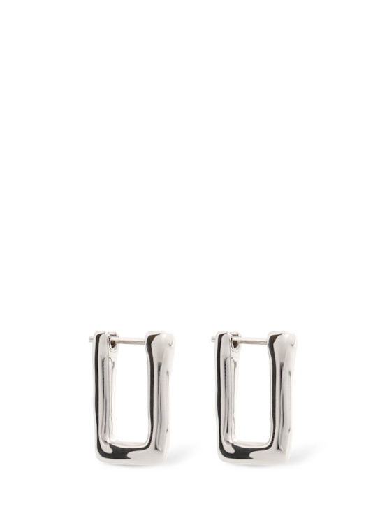 Jil Sander: Small hoop earrings - women_0 | Luisa Via Roma