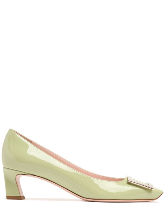 45mm Trompette patent leather pumps - Thumbnail 1