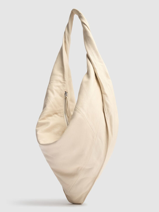 Lemaire: Small leather scarf bag - men_1 | Luisa Via Roma