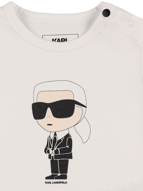 Karl Lagerfeld: Cotton sweatshirt & sweatpants - kids-boys_1 | Luisa Via Roma
