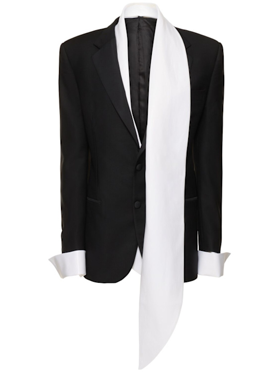 BETTTER: Truman hourglass blazer - Black - women_0 | Luisa Via Roma