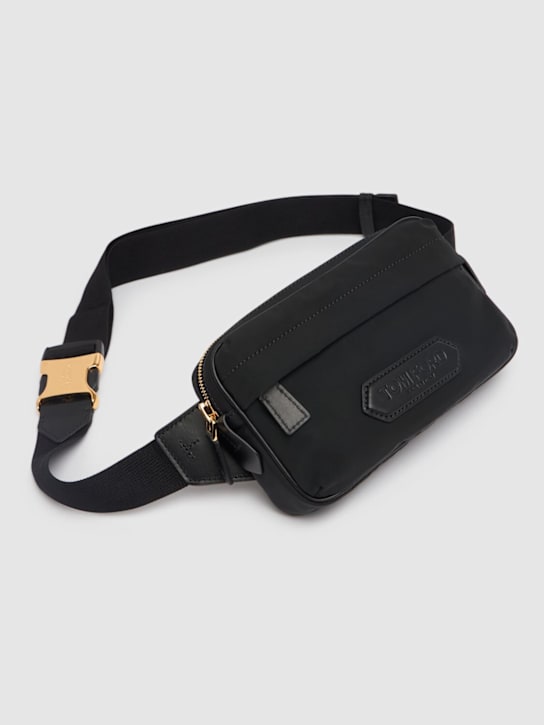 Tom Ford: Recycled nylon nylon belt bag - men_1 | Luisa Via Roma