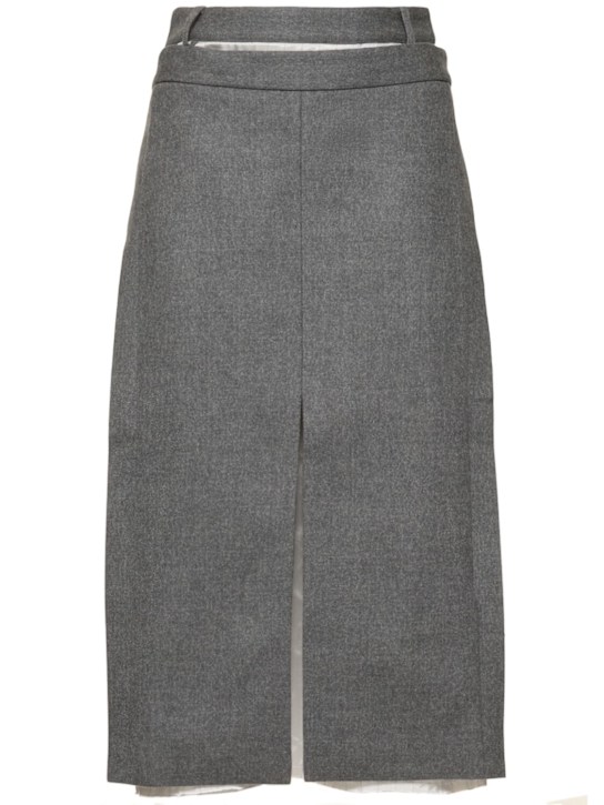 BETTTER: Andes apron tailored midi skirt - women_0 | Luisa Via Roma
