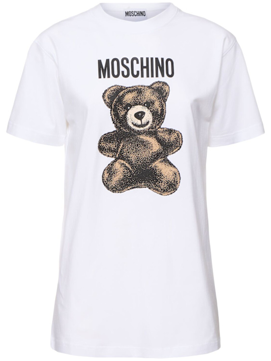 Logo printed cotton jersey t-shirt