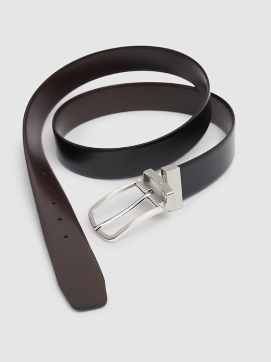 Boss: 35mm Owen leather belt - men_1 | Luisa Via Roma
