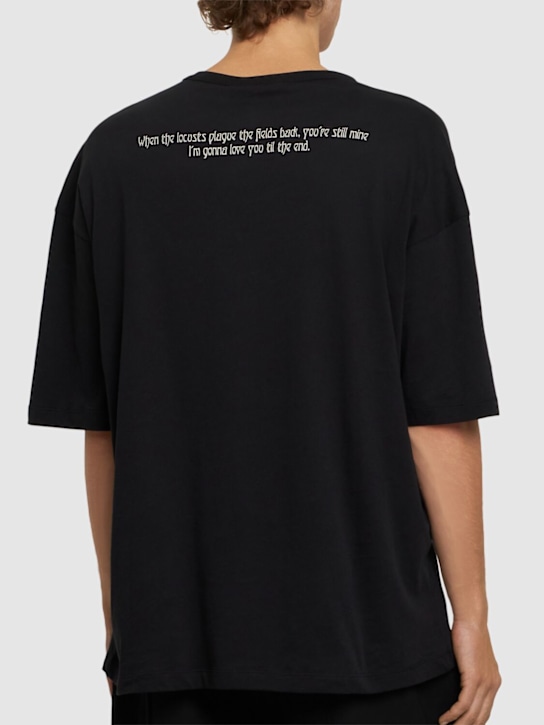 Ann Demeulemeester: Dieter printed boxy fit t-shirt - men_2 | Luisa Via Roma