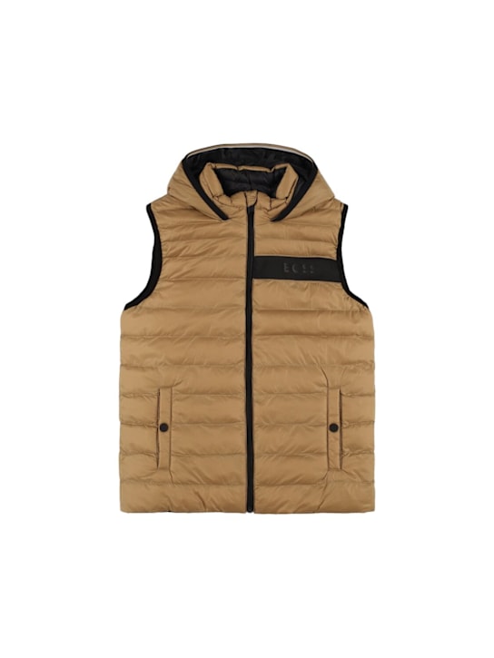 Boss: リバーシブルナイロンパファーベスト - kids-boys_0 | Luisa Via Roma