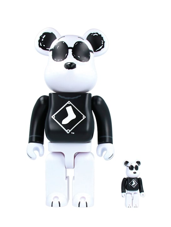 Medicom Toy: MLB x Peanuts - Snoopy 100+400% - White/Black - ecraft_0 | Luisa Via Roma