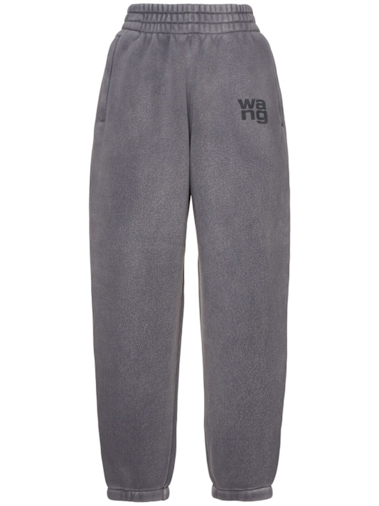 Alexander Wang: Essential terry classic sweatpants - women_0 | Luisa Via Roma