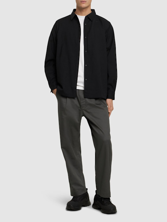 Goldwin: Hike wool blend shirt - men_1 | Luisa Via Roma