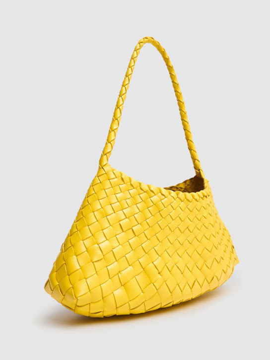 Dragon Diffusion: Rosanna leather shoulder bag - Yellow - women_2 | Luisa Via Roma