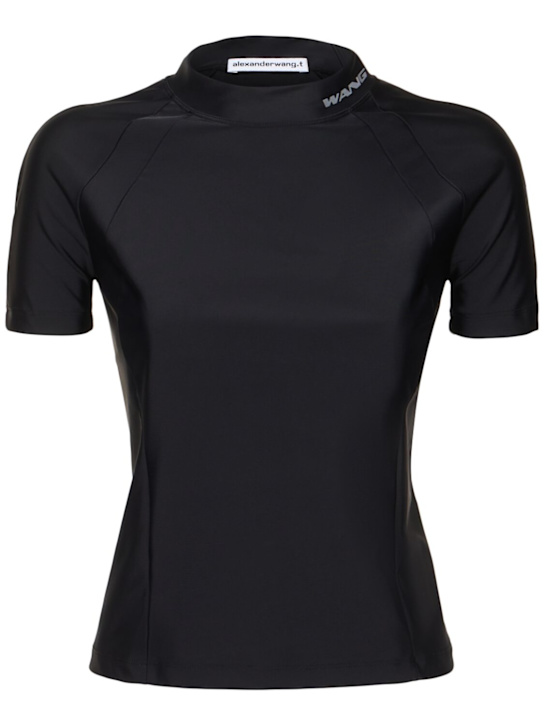 Rashguard top w/ mock neck - Thumbnail 1