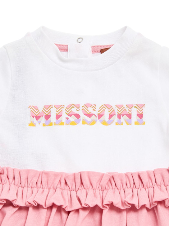 Missoni: コットンジャージーワンピース - kids-girls_1 | Luisa Via Roma