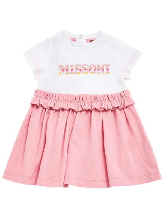 Missoni: コットンジャージーワンピース - kids-girls_0 | Luisa Via Roma