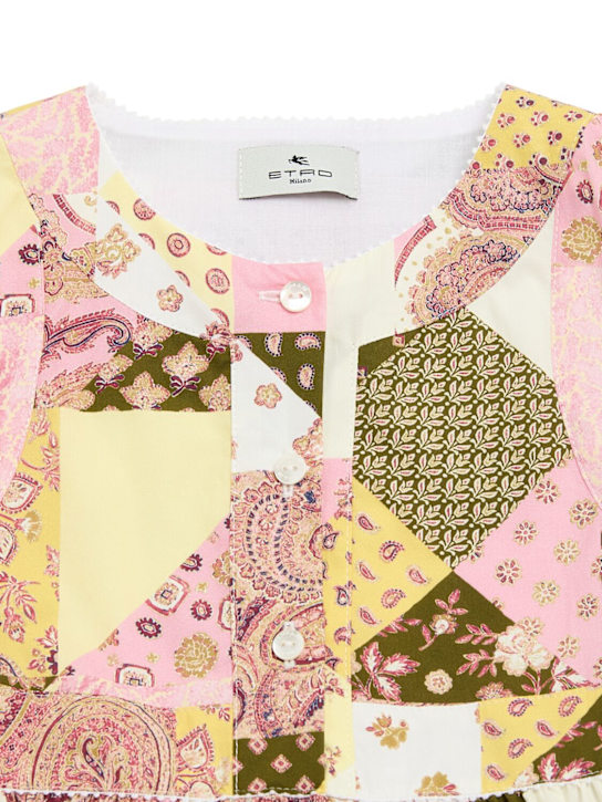 Etro: コットンポプリンワンピース - kids-girls_1 | Luisa Via Roma