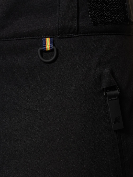 K-Way: Avrieux micro twill 2-layer pants - Black Pure - women_4 | Luisa Via Roma