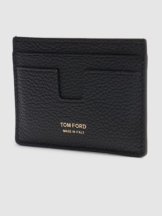 Tom Ford: Soft grain leather card holder - men_1 | Luisa Via Roma