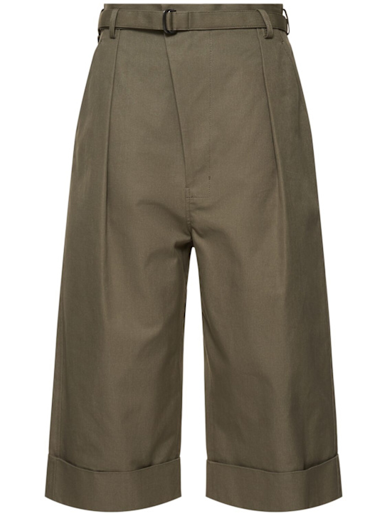 Mackin loose cotton canvas wide pants