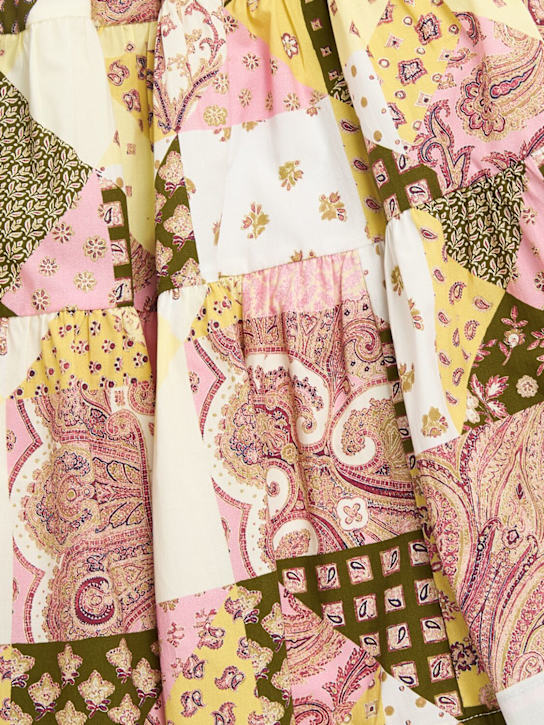 Etro: スカート：プリント柄コットンポプリン - kids-girls_1 | Luisa Via Roma