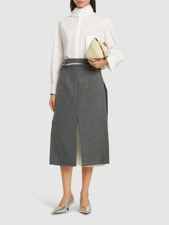 BETTTER: Andes apron tailored midi skirt - women_1 | Luisa Via Roma