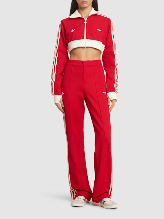 adidas Originals: AVAVAV Cropped クロップドトラックトップ - women_1 | Luisa Via Roma