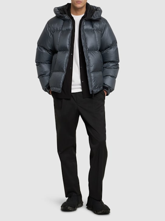 Goldwin: Woolly twill pleated pants - men_1 | Luisa Via Roma