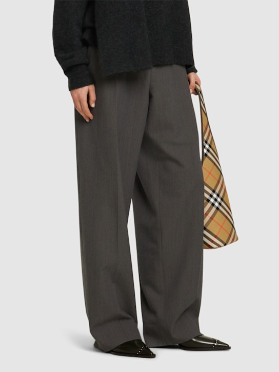 Burberry: Mules Lf Bird in pelle 85mm - women_1 | Luisa Via Roma