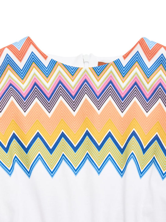 Missoni: コットンジャージージャンプスーツ - kids-girls_1 | Luisa Via Roma