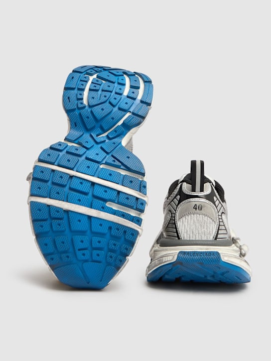 Balenciaga: 3XL运动鞋 - Grey/White/Blue - men_5 | Luisa Via Roma