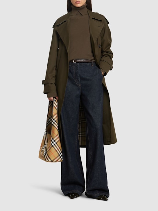 Burberry: Trench in cotone - women_1 | Luisa Via Roma