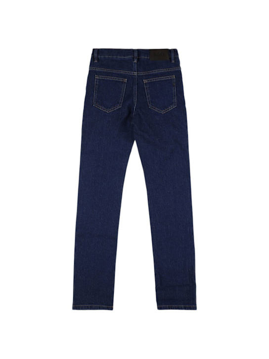 Boss: スリムフィットコットンブレンドデニムジーンズ - kids-boys_1 | Luisa Via Roma