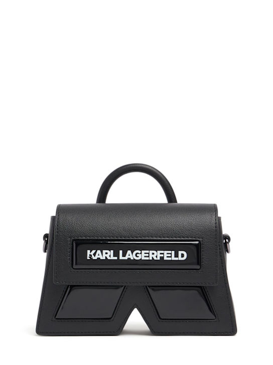 Karl Lagerfeld: 人工レザークロスボディバッグ - kids-girls_0 | Luisa Via Roma