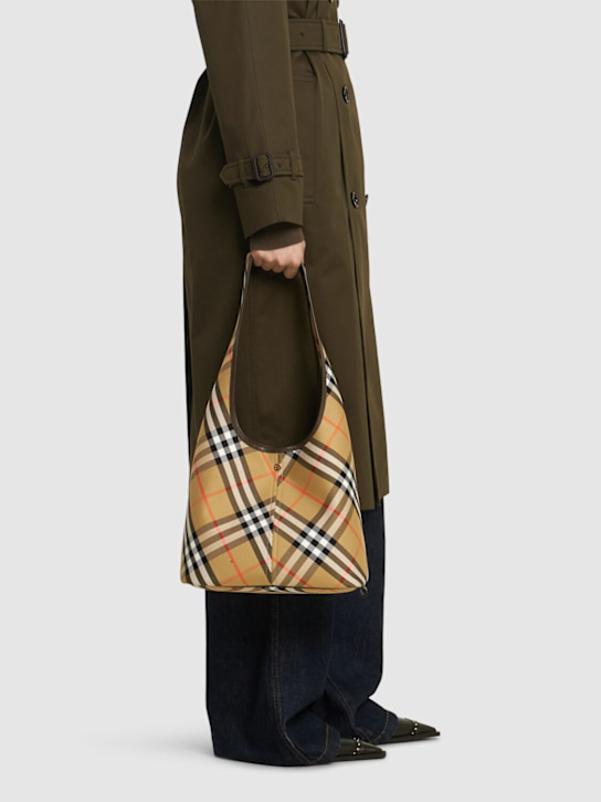 Burberry: Borsa piccola in tela - women_1 | Luisa Via Roma