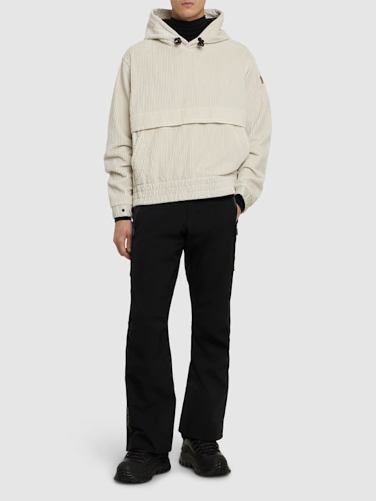 Moncler Grenoble: Stretch cotton corduroy jacket - men_1 | Luisa Via Roma