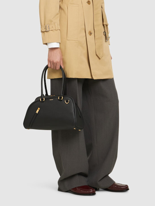 Burberry: Borsa piccola Shield in pelle - women_1 | Luisa Via Roma