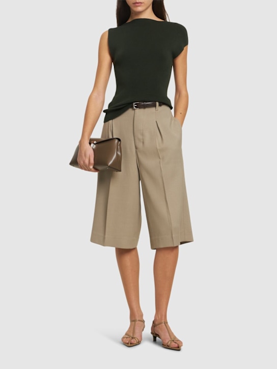 St. Agni: Asymmetric knit top - women_1 | Luisa Via Roma