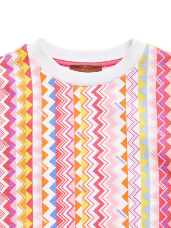 Missoni: コットンスウェットシャツ - kids-girls_1 | Luisa Via Roma