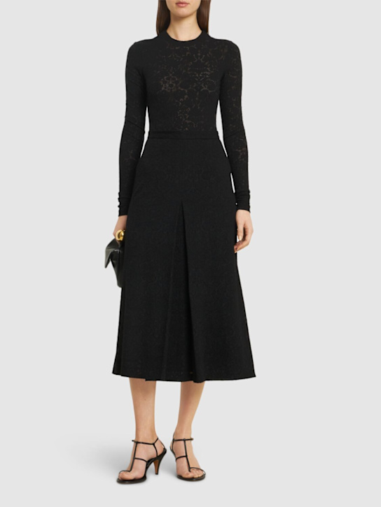 Philosophy Di Lorenzo Serafini: Lace midi skirt - women_1 | Luisa Via Roma